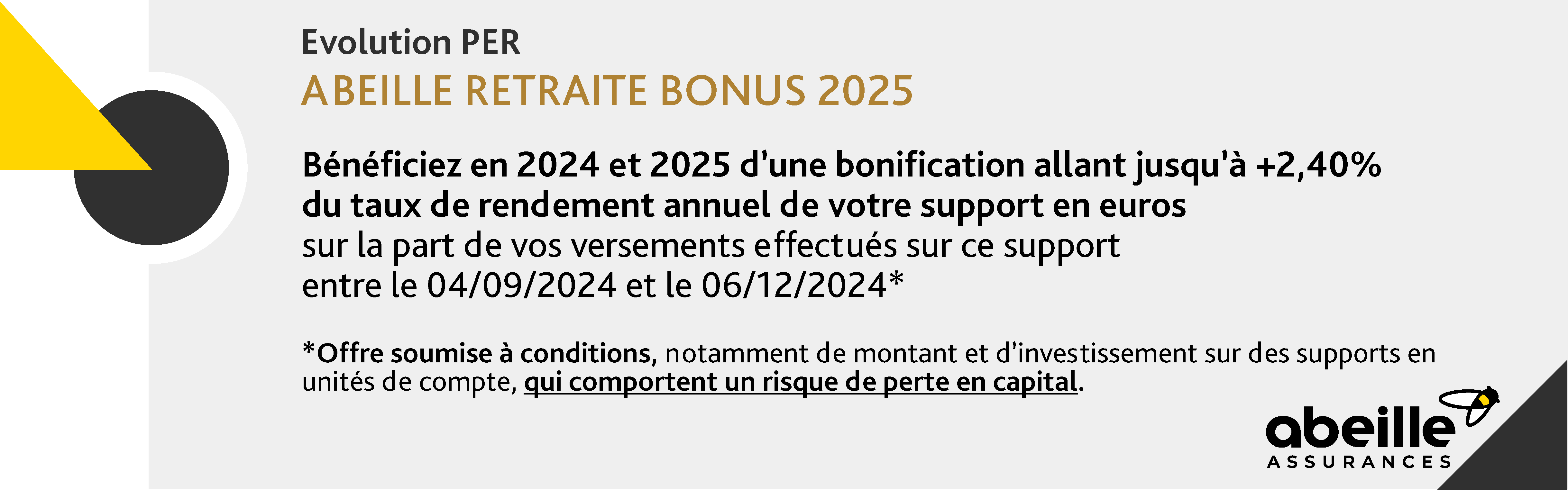 Offre bonus sur fonds en euros