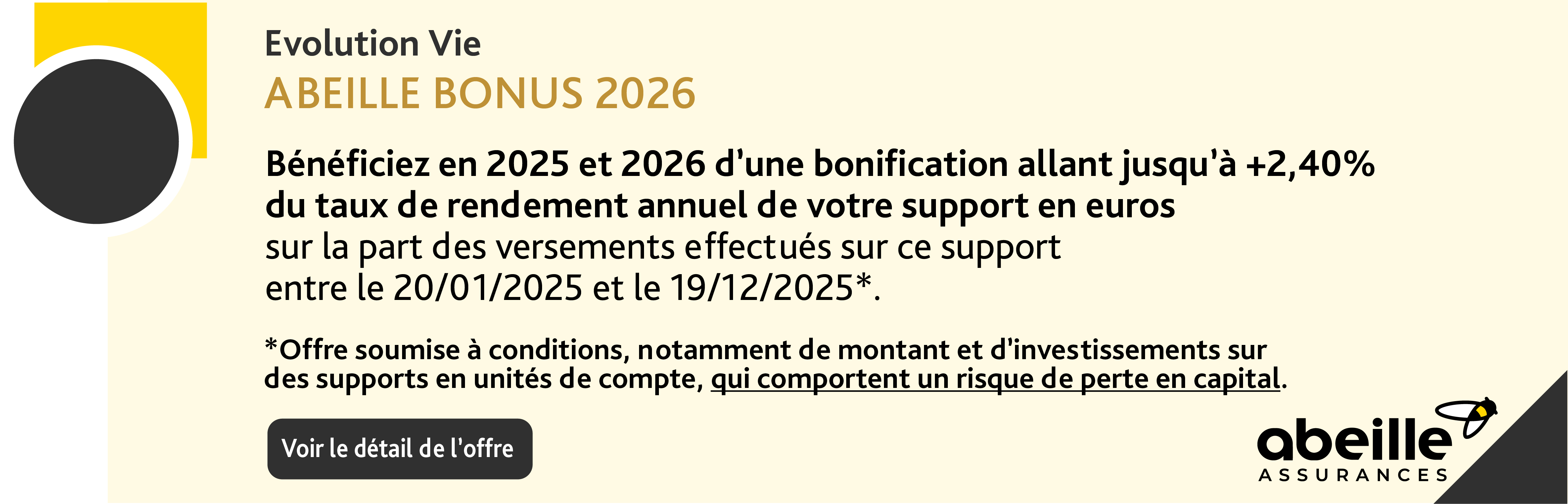 Assurance vie en ligne :ABEILLE BONUS 2026