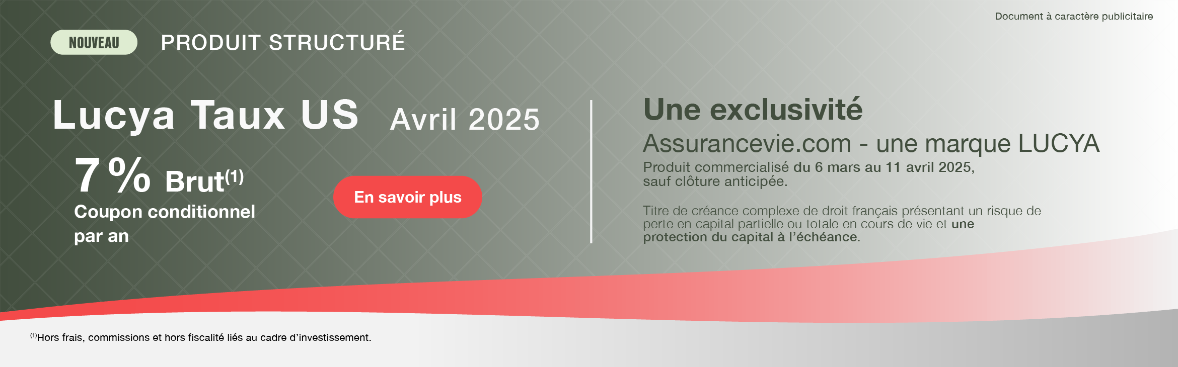 Assurance vie en ligne :Lucya Taux US Avril 2025