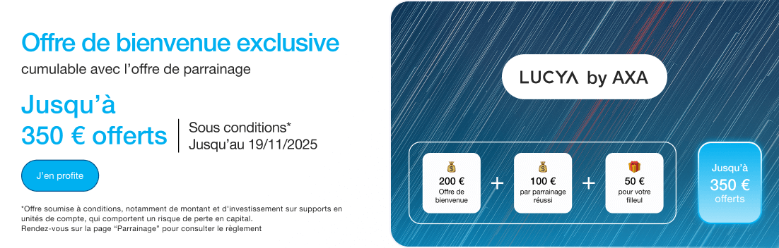Assurance vie en ligne : LUCYA by AXA Assurance vie en ligne :LUCYA by AXA